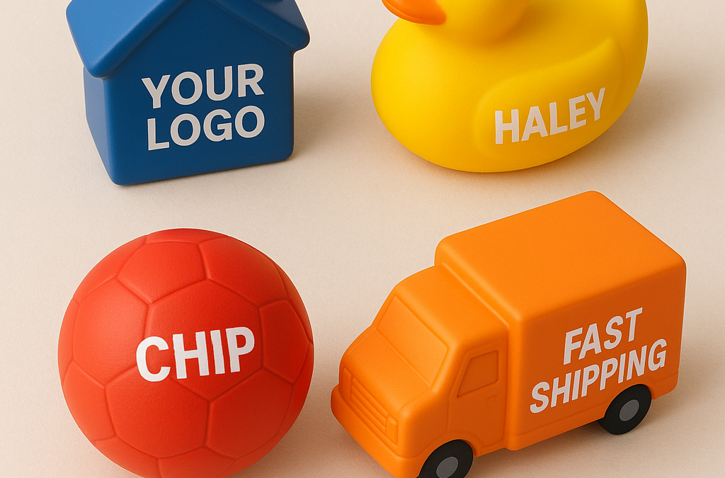 Stress at Work Melts Away When Custom-made Stress Relievers Are Designed for You