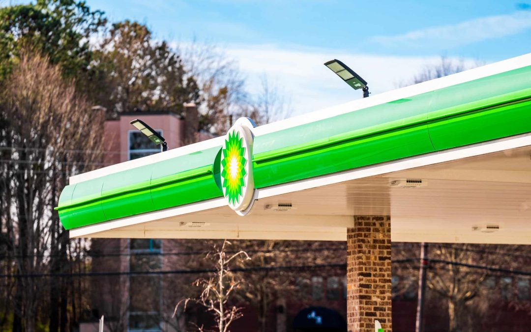 Enhance outdoor safety and visibility at night with gas canopy led lights for US gas stations