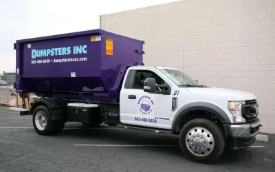 How to Keep Nails, Screws, and Sharp Debris Contained Around a Dumpster